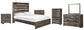 Drystan  Panel Bed With Mirrored Dresser, Chest And 2 Nightstands Signature Design by Ashley®