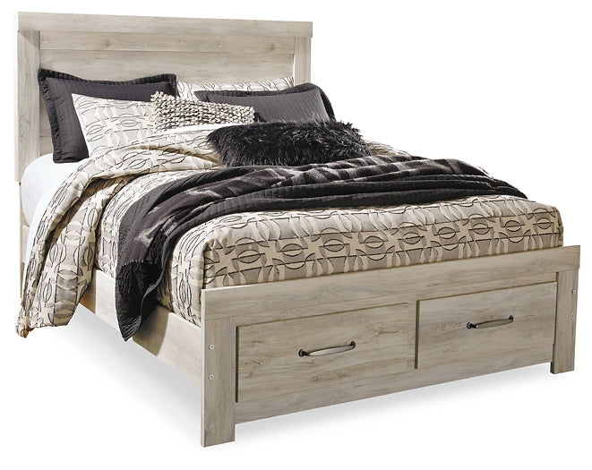 Bellaby  Platform Bed With 2 Storage Drawers With Mirrored Dresser, Chest And Nightstand Signature Design by Ashley®