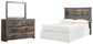 Drystan / Bookcase Headboard With Mirrored Dresser Signature Design by Ashley®