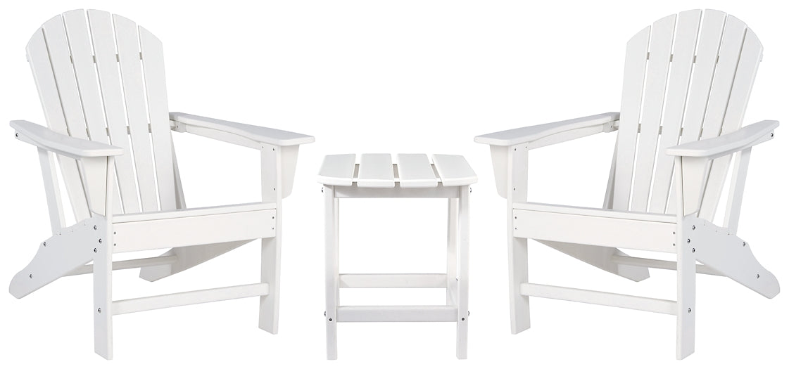 Sundown Treasure 2 Outdoor Chairs with End Table Signature Design by Ashley®