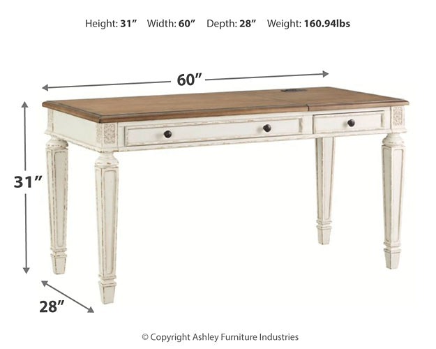 Realyn Home Office 2 Desks Signature Design by Ashley®