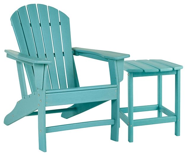 Sundown Treasure Outdoor Chair with End Table Signature Design by Ashley®