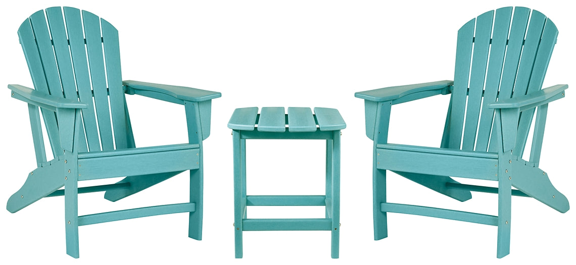 Sundown Treasure 2 Outdoor Chairs with End Table Signature Design by Ashley®