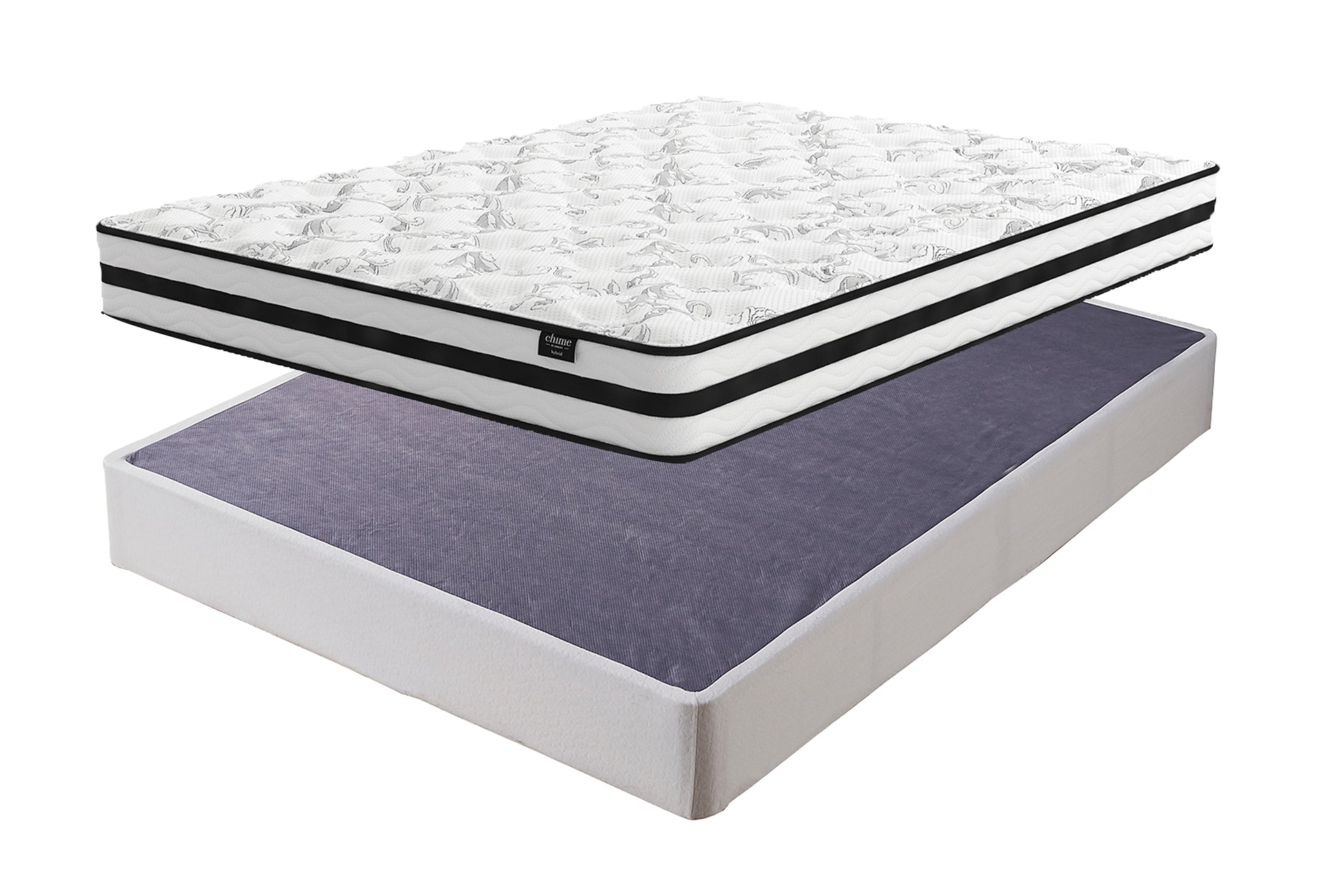 8 Inch Chime Innerspring Mattress with Foundation Sierra Sleep® by Ashley