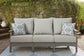 Visola Outdoor Sofa with Coffee Table Signature Design by Ashley®