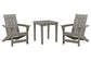 Visola Outdoor Chair with End Table Signature Design by Ashley®