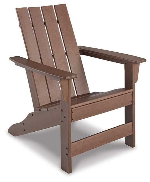 Emmeline 2 Adirondack Chairs with Connector Table Signature Design by Ashley®