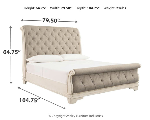 Realyn  Sleigh Bed Signature Design by Ashley®