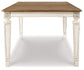 Realyn RECT Dining Room EXT Table Signature Design by Ashley®