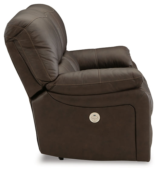 Leesworth Reclining Power Loveseat Signature Design by Ashley®