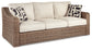 Beachcroft Outdoor Sofa and  2 Lounge Chairs with Coffee Table and 2 End Tables Signature Design by Ashley®