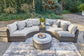 Harbor Court 3-Piece Outdoor Sectional with Ottoman Signature Design by Ashley®