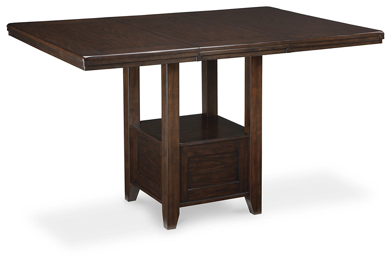 Haddigan Counter Height Dining Table and 6 Barstools Signature Design by Ashley®