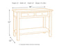 Bolanburg Sofa Table Signature Design by Ashley®