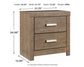 Culverbach Two Drawer Night Stand Signature Design by Ashley®