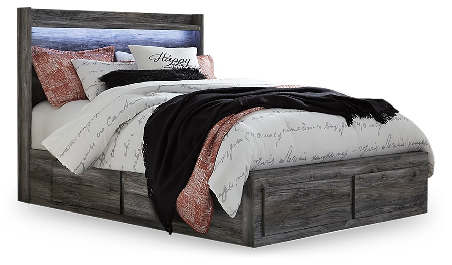 Baystorm  Panel Bed With 4 Storage Drawers Signature Design by Ashley®