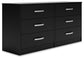 Finch Six Drawer Dresser Signature Design by Ashley®