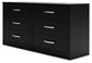 Finch Six Drawer Dresser Signature Design by Ashley®