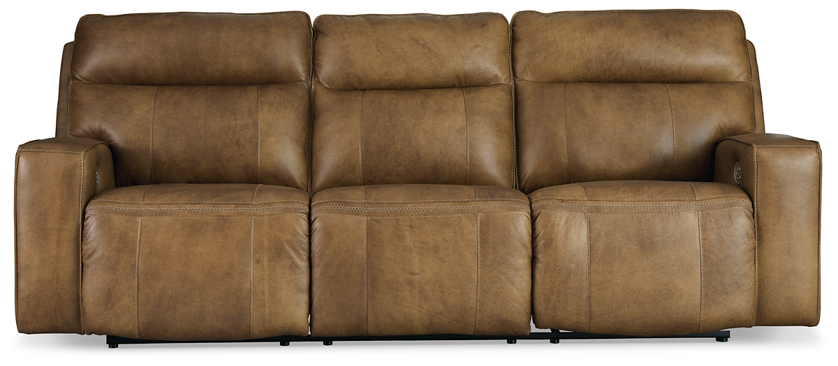 Game Plan PWR REC Sofa with ADJ Headrest Signature Design by Ashley®