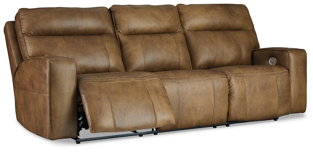 Game Plan PWR REC Sofa with ADJ Headrest Signature Design by Ashley®