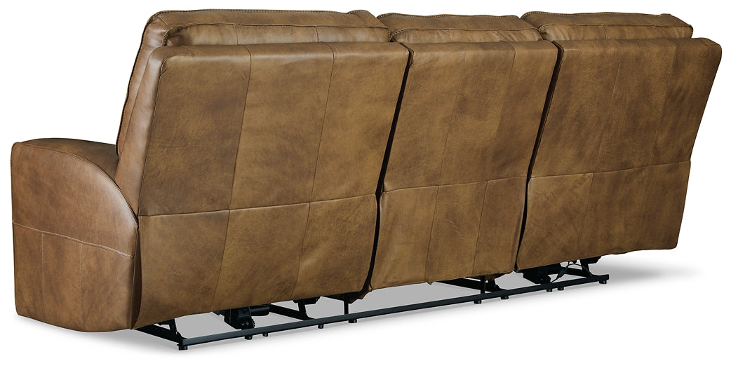 Game Plan PWR REC Sofa with ADJ Headrest Signature Design by Ashley®