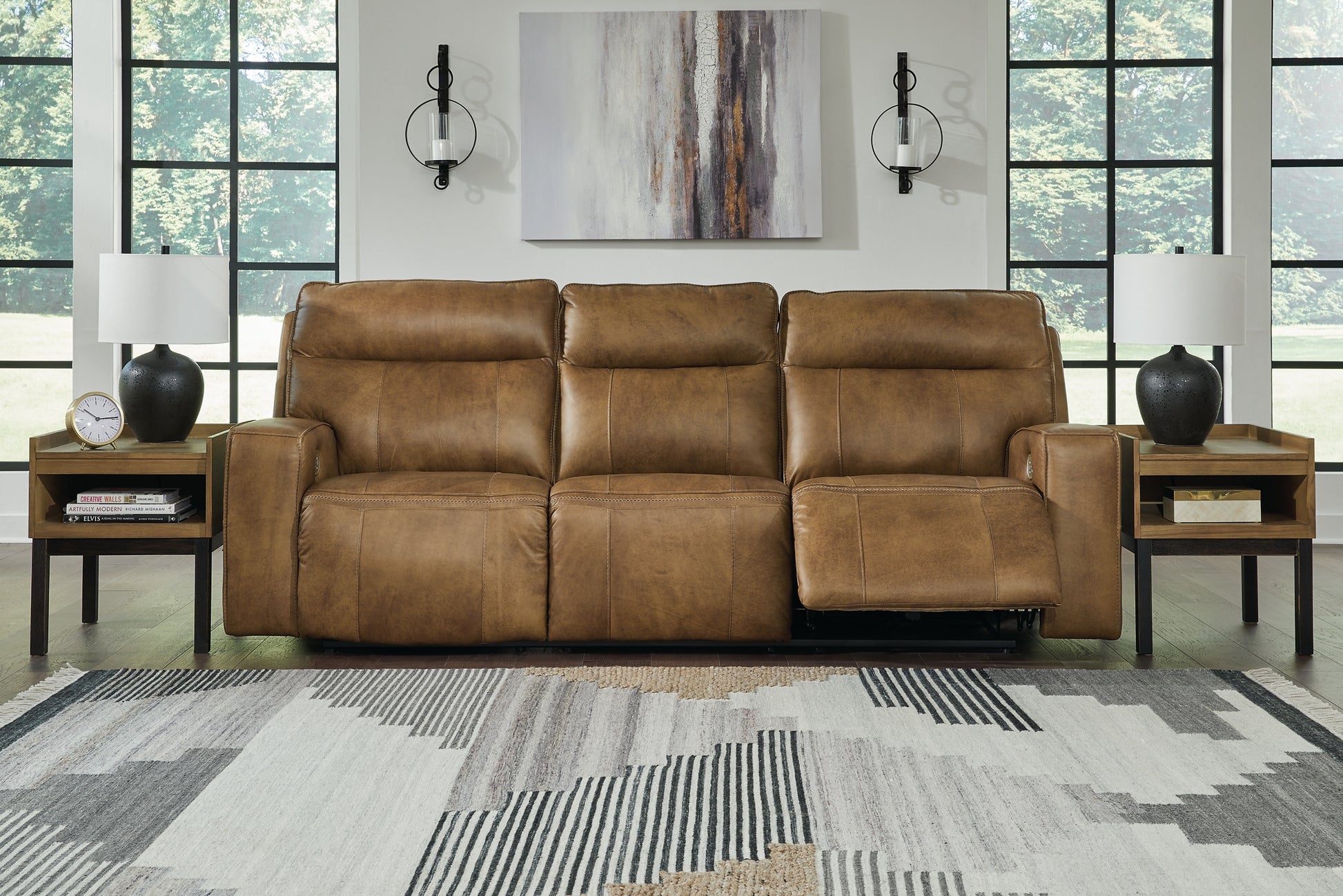 Game Plan PWR REC Sofa with ADJ Headrest Signature Design by Ashley®