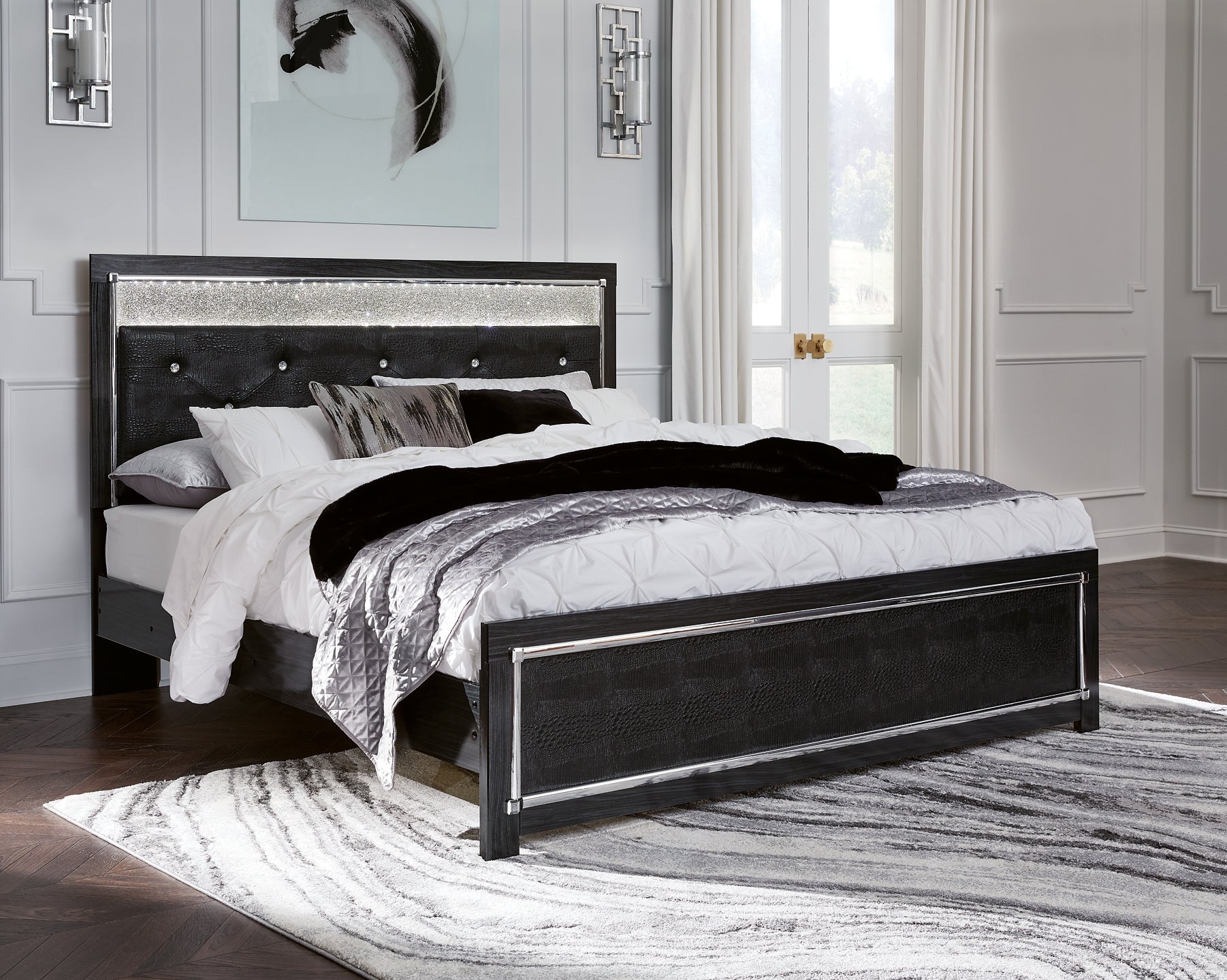 Kaydell  Upholstered Panel Bed Signature Design by Ashley®