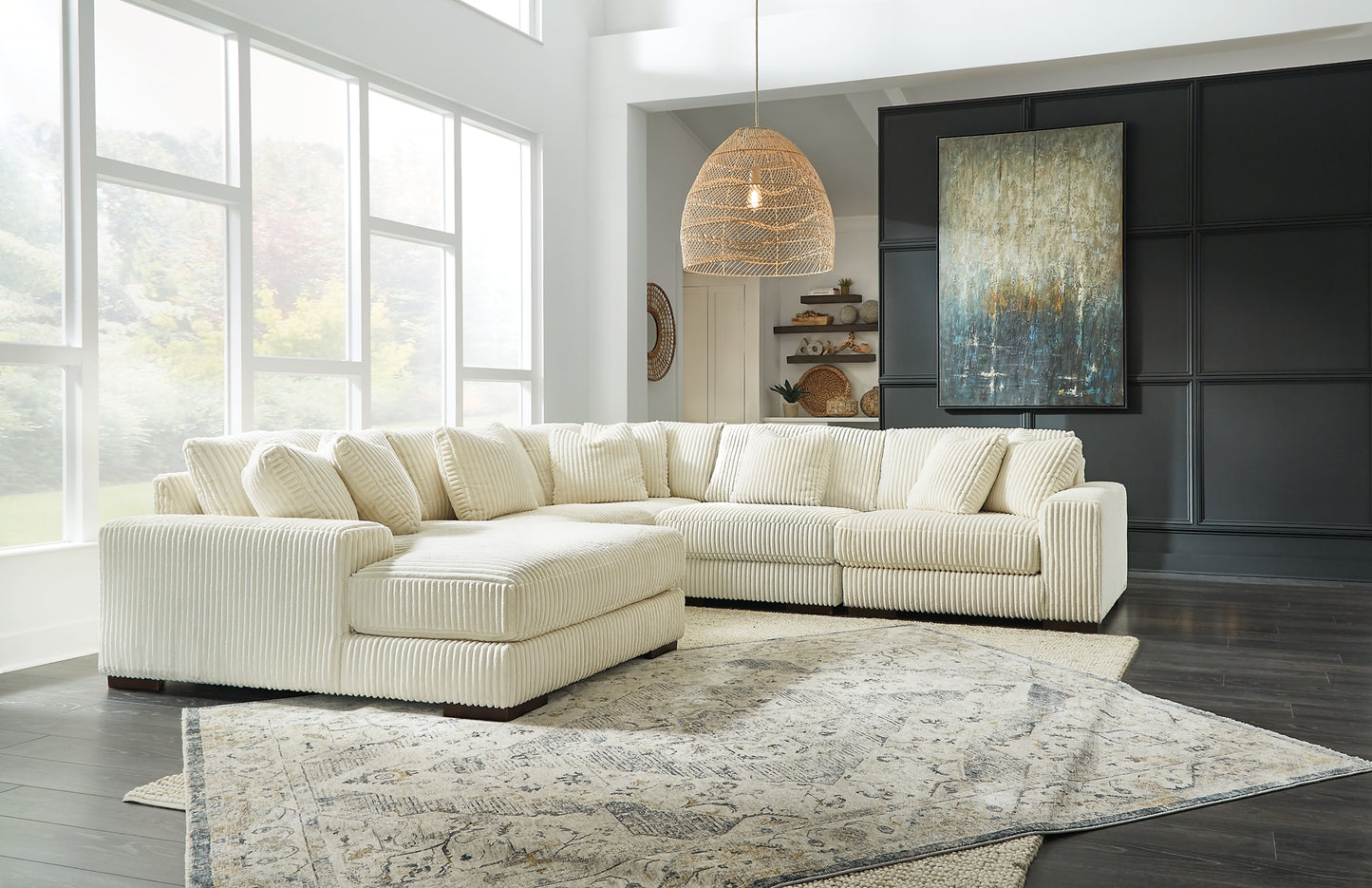 Lindyn 5-Piece Sectional with Chaise Signature Design by Ashley®