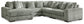 Lindyn 5-Piece Sectional with Chaise Signature Design by Ashley®