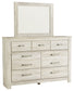 Bellaby  Panel Bed With Mirrored Dresser Signature Design by Ashley®