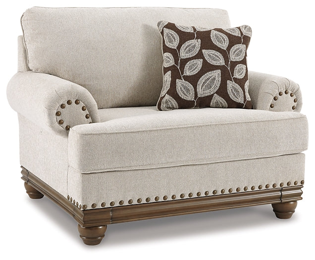 Harleson Chair and Ottoman Signature Design by Ashley®