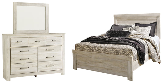 Bellaby  Panel Bed With Mirrored Dresser Signature Design by Ashley®