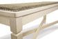 Bolanburg Dining Table and 4 Chairs and Bench Signature Design by Ashley®