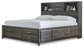 Caitbrook  Storage Bed With 8 Storage Drawers With Mirrored Dresser, Chest And 2 Nightstands Signature Design by Ashley®