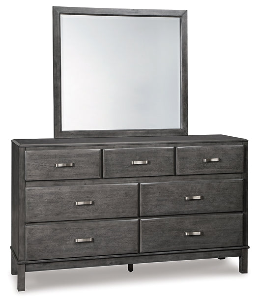 Caitbrook  Storage Bed With 8 Storage Drawers With Mirrored Dresser Signature Design by Ashley®