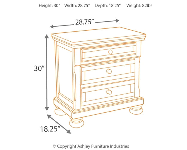 Porter  Panel Bed With Mirrored Dresser, Chest And Nightstand Millennium® by Ashley