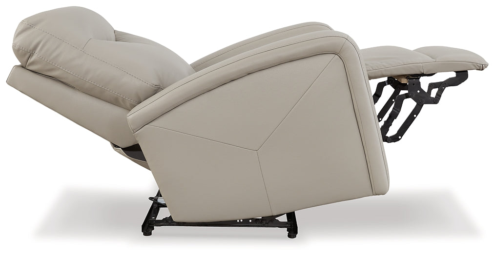 Ryversans PWR Recliner/ADJ Headrest Signature Design by Ashley®