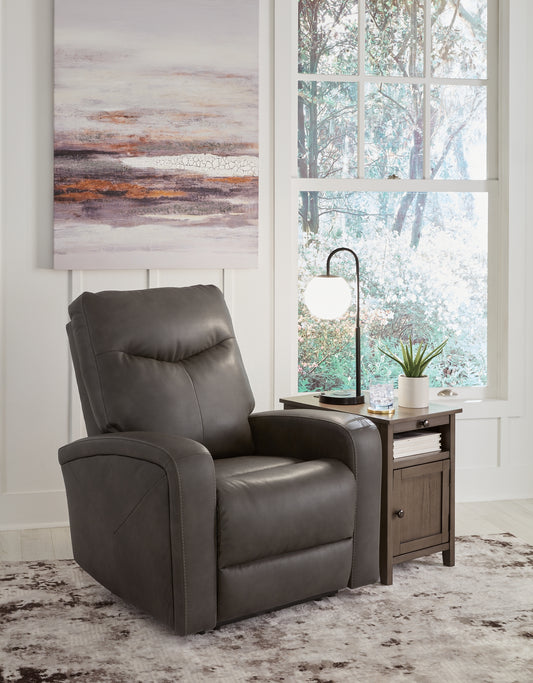 Ryversans PWR Recliner/ADJ Headrest Signature Design by Ashley®