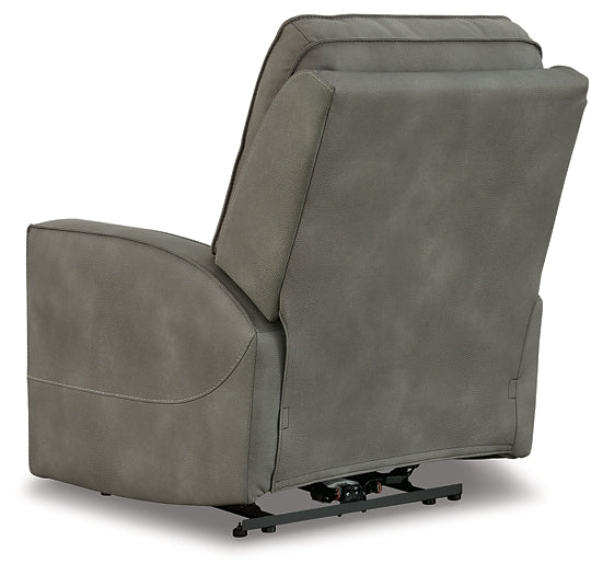 Next-Gen Durapella PWR Recliner/ADJ Headrest Signature Design by Ashley®