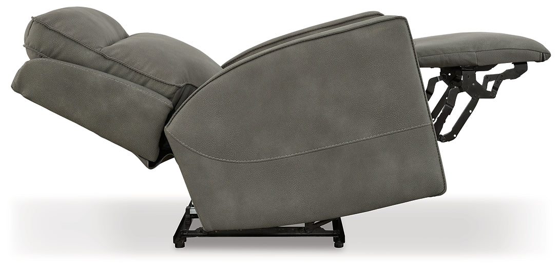 Next-Gen Durapella PWR Recliner/ADJ Headrest Signature Design by Ashley®