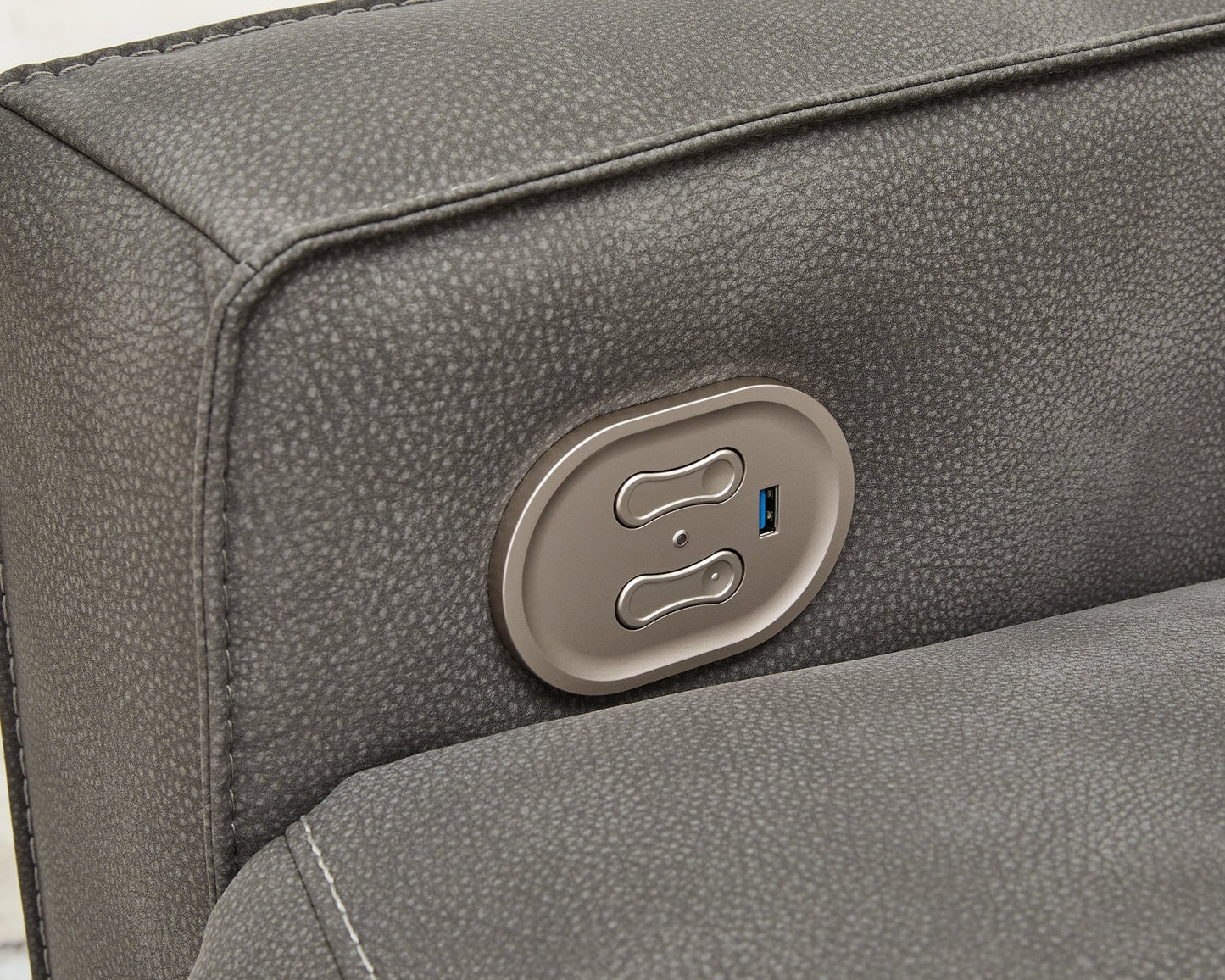 Next-Gen Durapella PWR Recliner/ADJ Headrest Signature Design by Ashley®