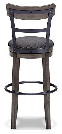 Caitbrook UPH Swivel Barstool (1/CN) Signature Design by Ashley®