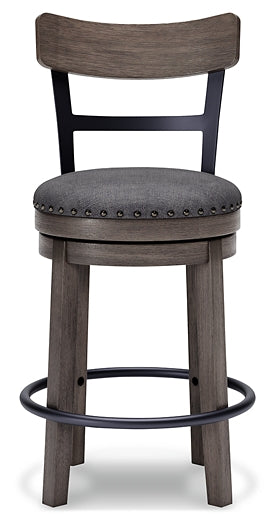 Caitbrook UPH Swivel Barstool (1/CN) Signature Design by Ashley®