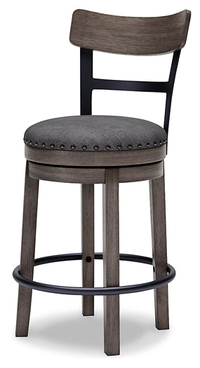 Caitbrook UPH Swivel Barstool (1/CN) Signature Design by Ashley®