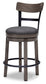 Caitbrook UPH Swivel Barstool (1/CN) Signature Design by Ashley®