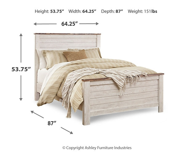 Willowton  Panel Bed Signature Design by Ashley®