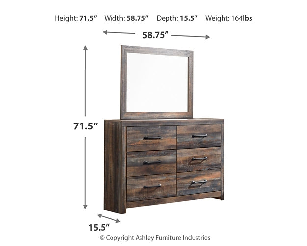 Drystan Dresser and Mirror Signature Design by Ashley®