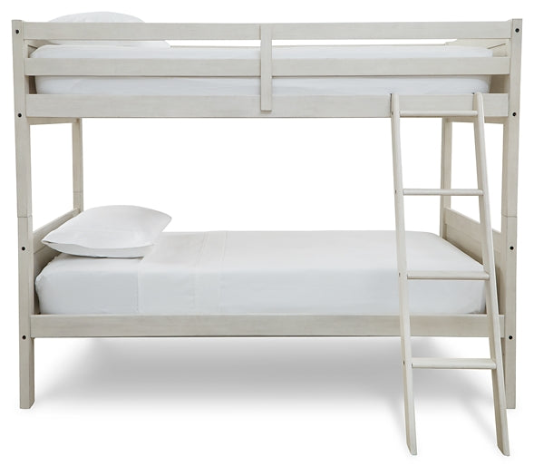 Robbinsdale Twin/Twin Bunk Bed w/Ladder Signature Design by Ashley®