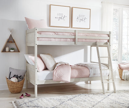 Robbinsdale Twin/Twin Bunk Bed w/Ladder Signature Design by Ashley®