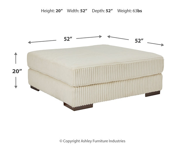 Lindyn Oversized Accent Ottoman Signature Design by Ashley®